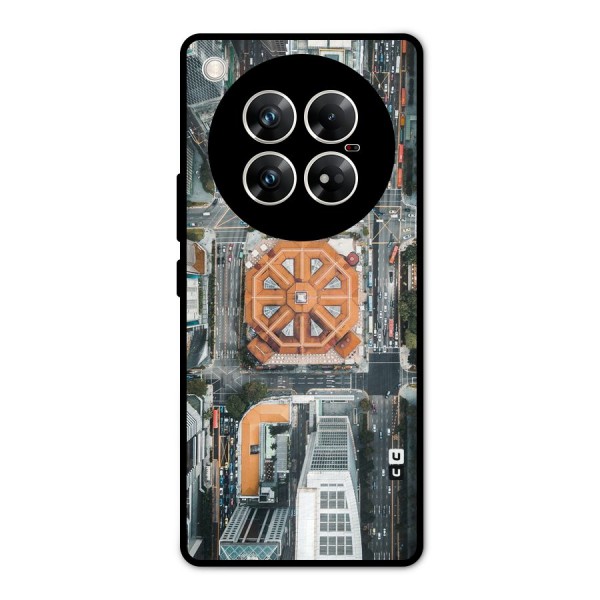 Orange Dome Metal Back Case for Infinix Zero 40 5G