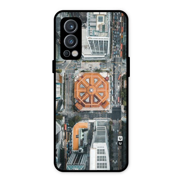 Orange Dome Metal Back Case for OnePlus Nord 2 5G
