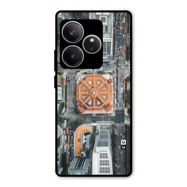 Orange Dome Metal Back Case for Realme GT 6