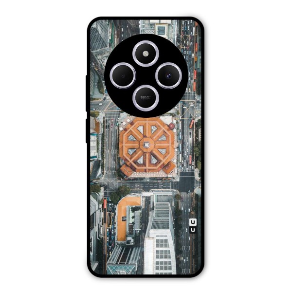 Orange Dome Metal Back Case for Redmi A4