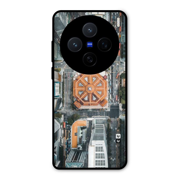 Orange Dome Metal Back Case for Vivo X200