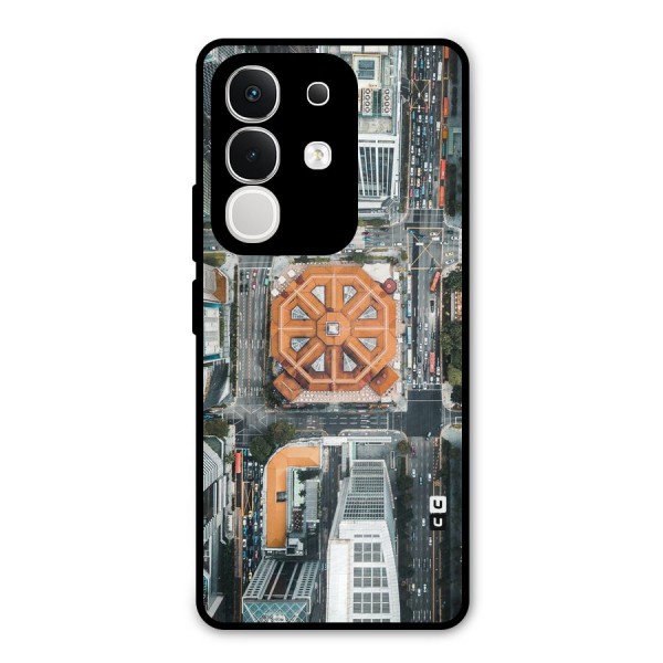 Orange Dome Metal Back Case for iQOO Z10x