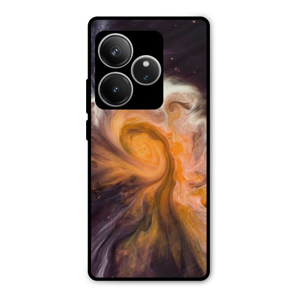 Orange Fusion Metal Back Case for Realme GT 6