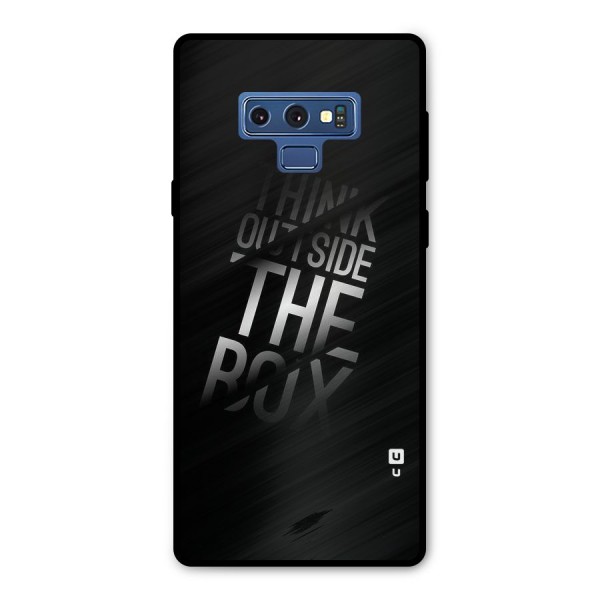 Outside The Box Metal Back Case for Galaxy Note 9