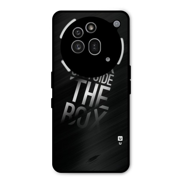Outside The Box Metal Back Case for Nothing Phone 3a Pro