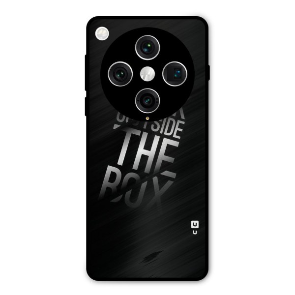 Outside The Box Metal Back Case for Oppo Find X8 Pro