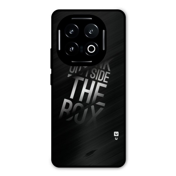Outside The Box Metal Back Case for iQOO 13
