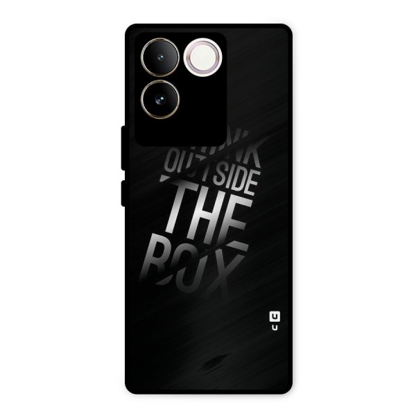 Outside The Box Metal Back Case for iQOO Z7 Pro