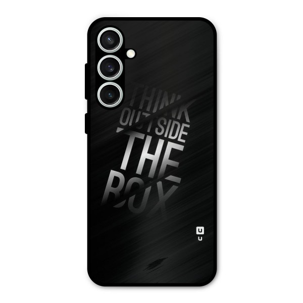 Outside The Box Thinking Metal Back Case for Galaxy S23 FE