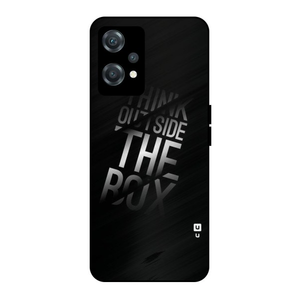 Outside The Box Thinking Metal Back Case for OnePlus Nord CE 2 Lite 5G