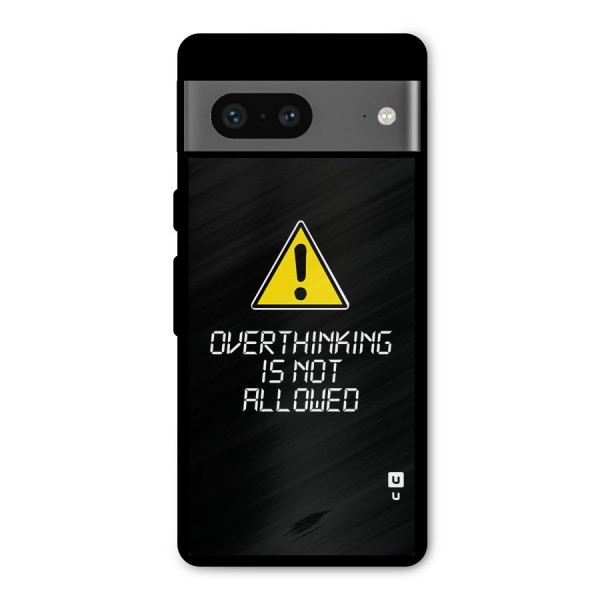 Over Thinking Metal Back Case for Google Pixel 7