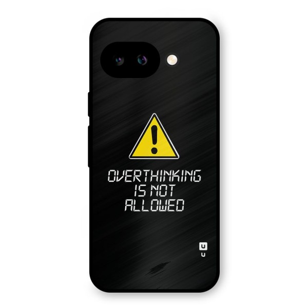 Over Thinking Metal Back Case for Google Pixel 9a