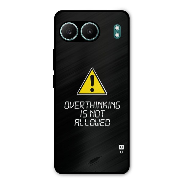 Over Thinking Metal Back Case for OnePlus Nord 4