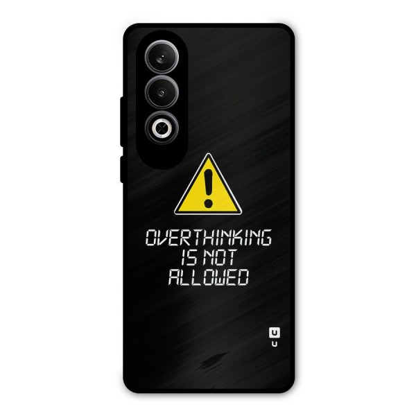 Over Thinking Metal Back Case for OnePlus Nord CE4