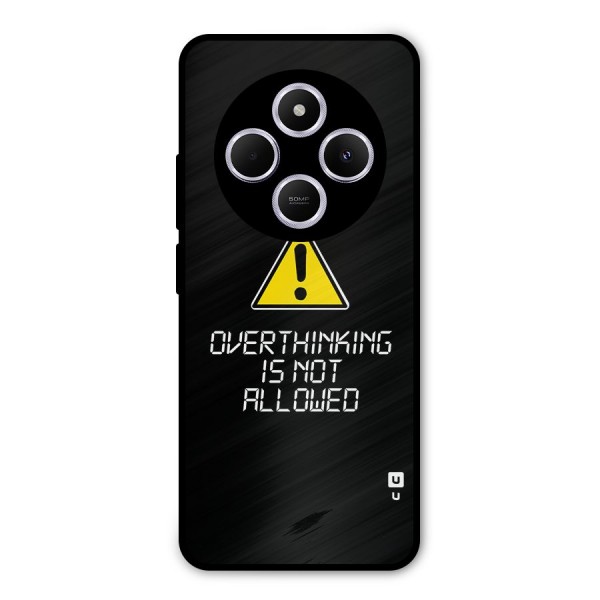 Over Thinking Metal Back Case for Redmi A4