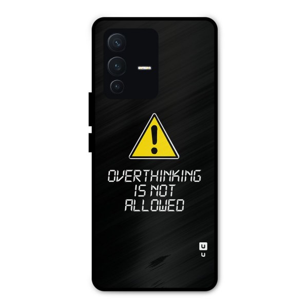 Over Thinking Metal Back Case for Vivo V23 Pro
