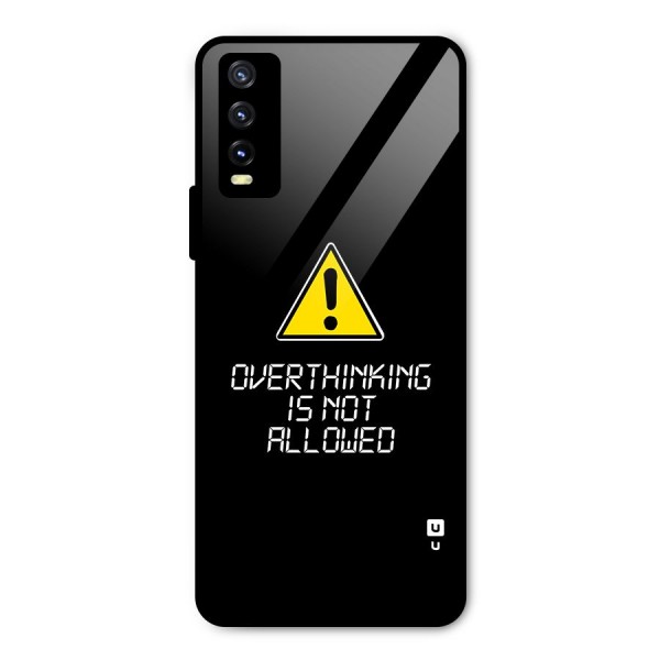 Over Thinking Metal Back Case for Vivo Y20i