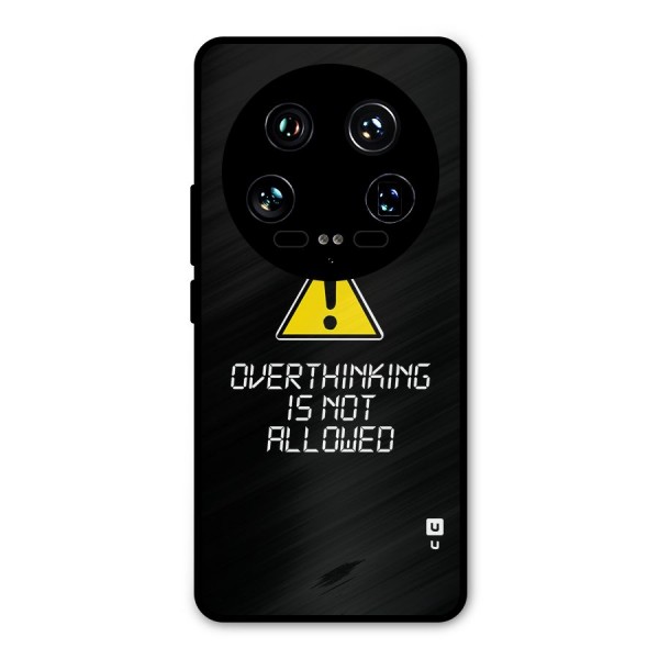Over Thinking Metal Back Case for Xiaomi 14 Ultra