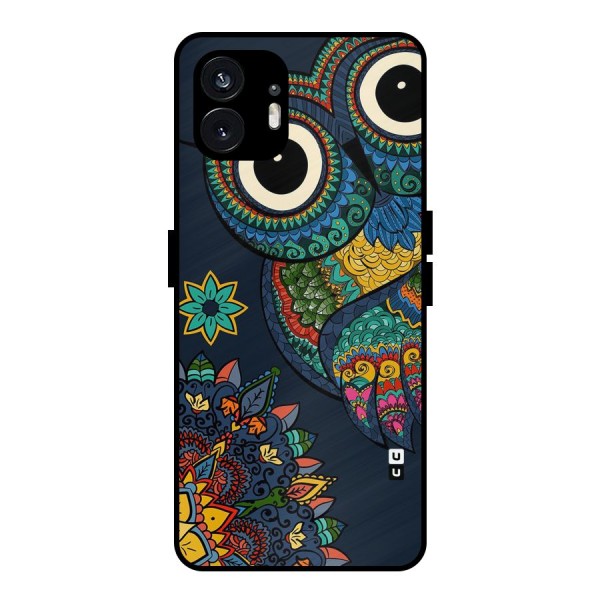 Owl Eyes Metal Back Case for Nothing Phone 2
