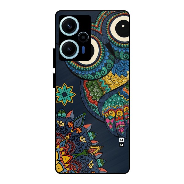 Owl Eyes Metal Back Case for Poco F5