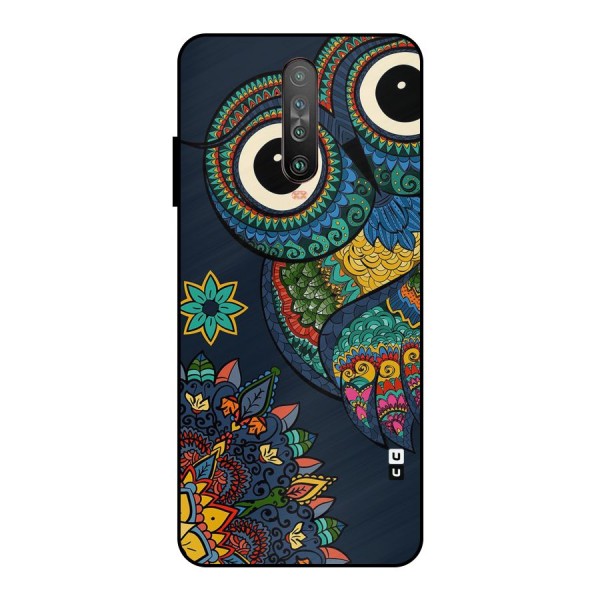 Owl Eyes Metal Back Case for Poco X2