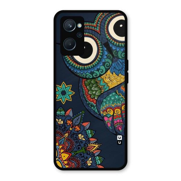 Owl Eyes Metal Back Case for Realme 9i