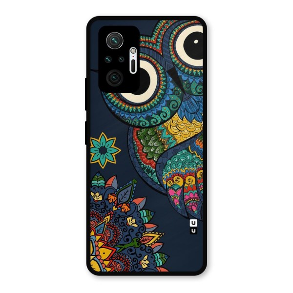 Owl Eyes Metal Back Case for Redmi Note 10 Pro Max
