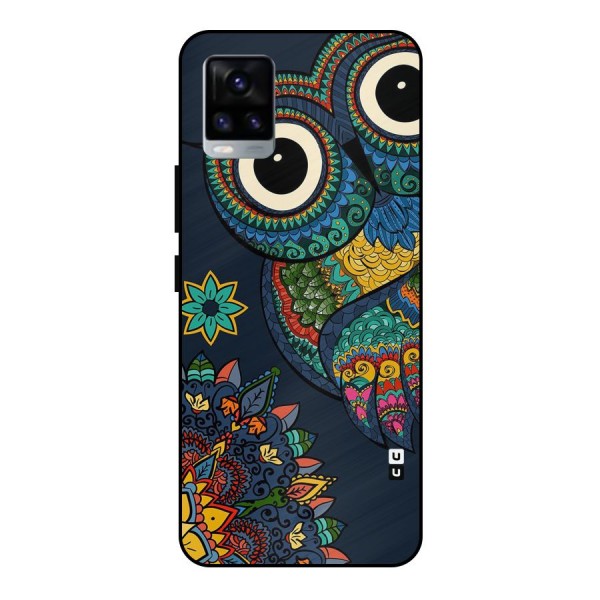 Owl Eyes Metal Back Case for Vivo V20