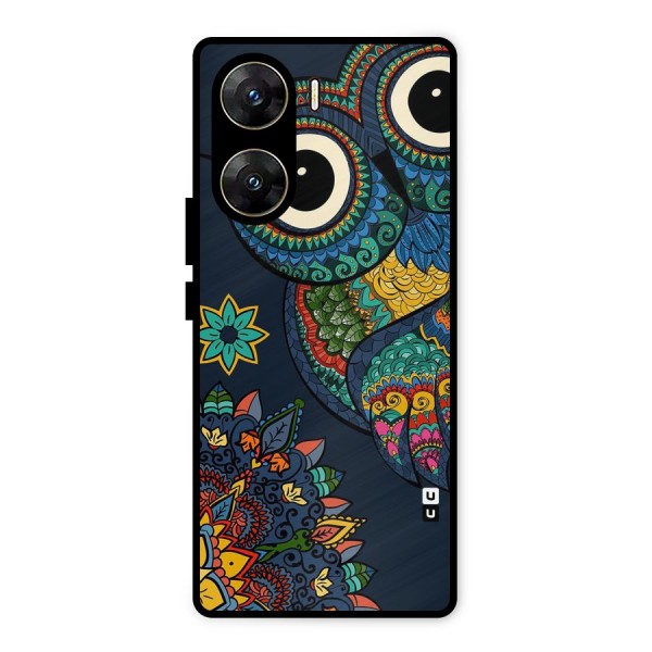 Owl Eyes Metal Back Case for Vivo V29e