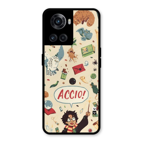 Owl Letter Metal Back Case for OnePlus 10R