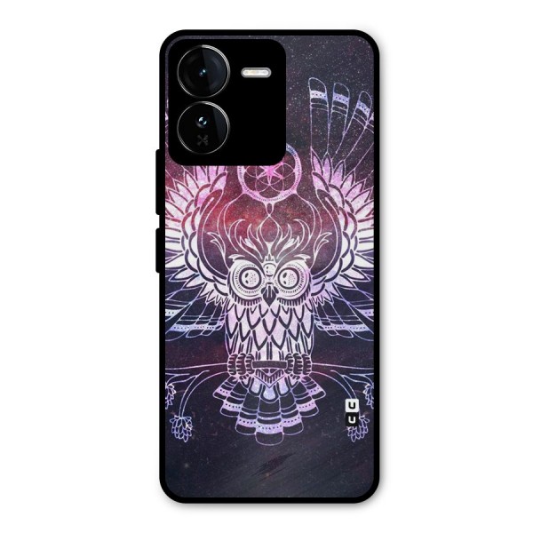 Owl Quirk Swag Metal Back Case for iQOO Z9
