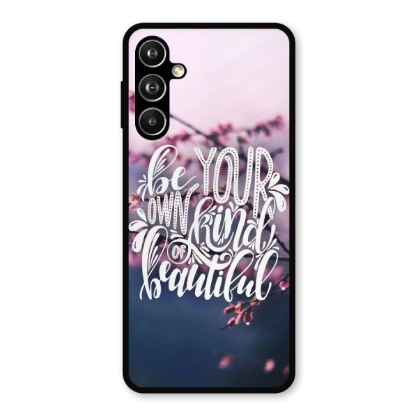 Own Kind of Beautiful Metal Back Case for Galaxy F54