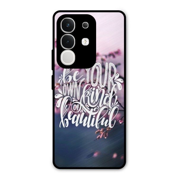 Own Kind of Beautiful Metal Back Case for iQOO Z10x