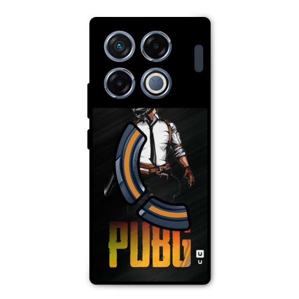 PUBG Game Art Metal Back Case for Infinix GT 20 Pro