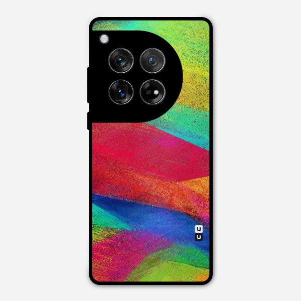 Paint Art Pattern Metal Back Case for OnePlus 12