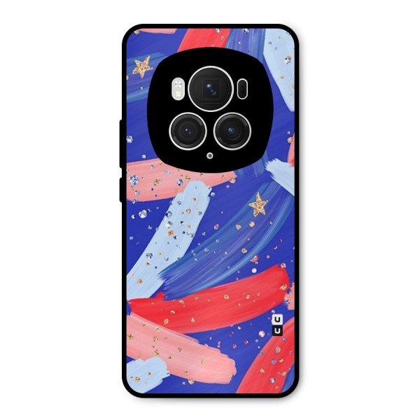 Paint Stars Metal Back Case for Honor Magic6 Pro