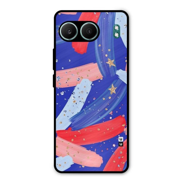 Paint Stars Metal Back Case for OnePlus Nord 4