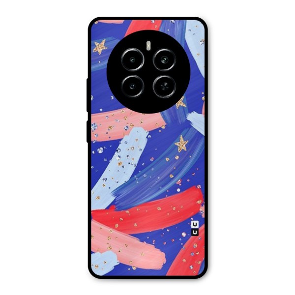 Paint Stars Metal Back Case for Realme P1
