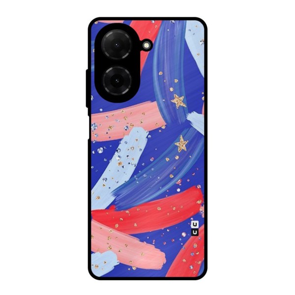 Paint Stars Metal Back Case for Redmi A5 4G