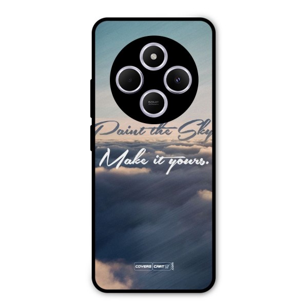 Paint the Sky Metal Back Case for Redmi A4