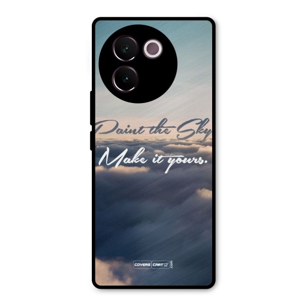 Paint the Sky Metal Back Case for Vivo V30e