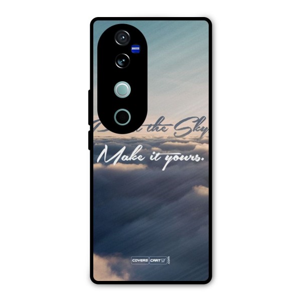 Paint the Sky Metal Back Case for Vivo V40 Pro