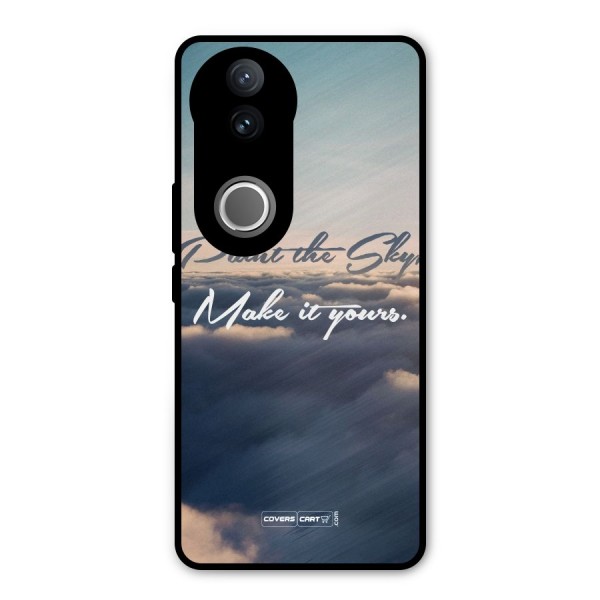 Paint the Sky Metal Back Case for Vivo V50e
