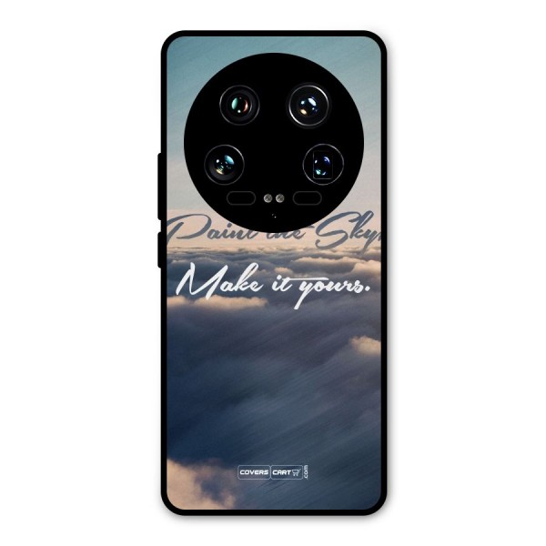 Paint the Sky Metal Back Case for Xiaomi 14 Ultra