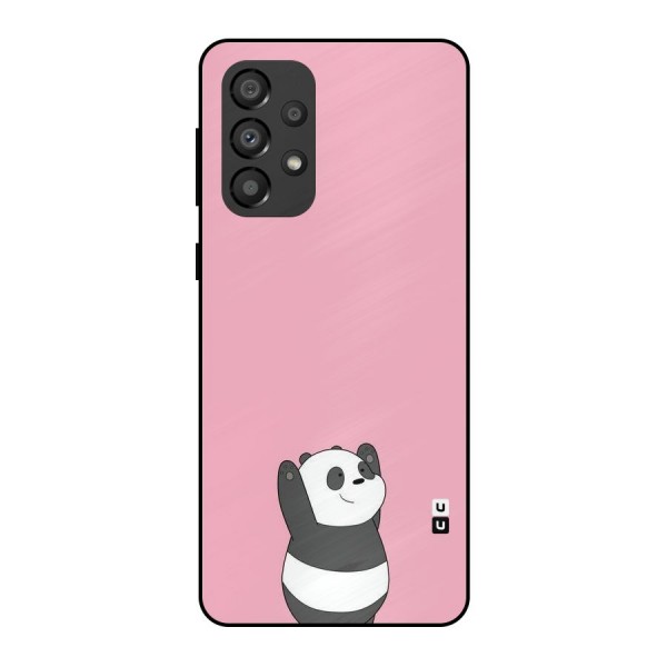 Panda Handsup Metal Back Case for Galaxy A33 5G