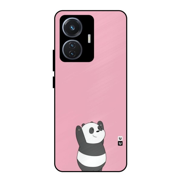 Panda Handsup Metal Back Case for iQOO Z6 44W