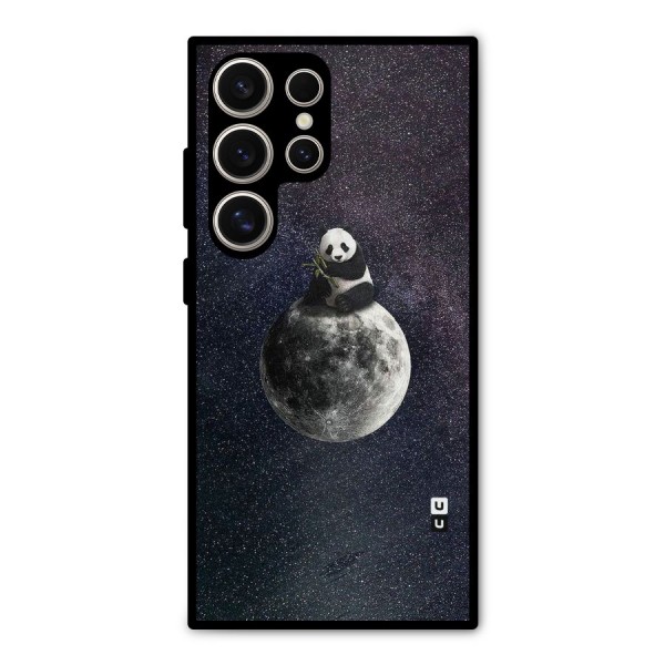 Panda Space Metal Back Case for Galaxy S24 Ultra