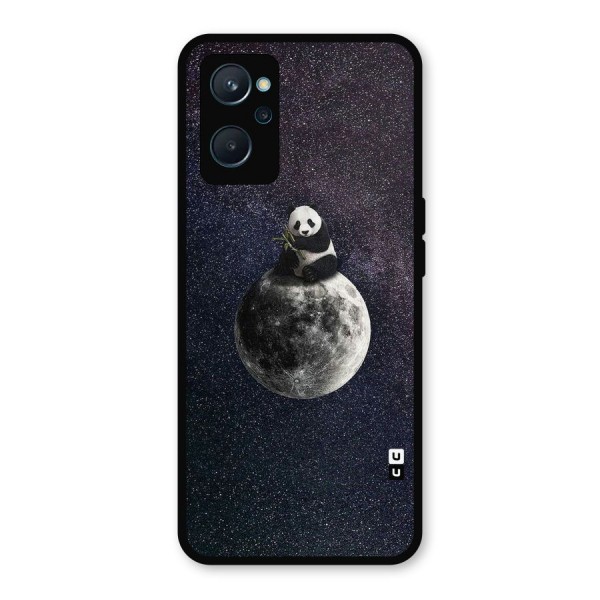 Panda Space Metal Back Case for Realme 9i
