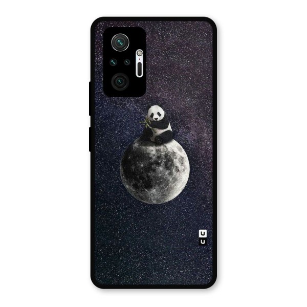 Panda Space Metal Back Case for Redmi Note 10 Pro Max