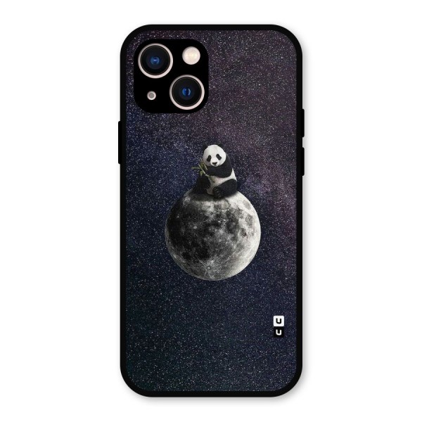Panda Space Metal Back Case for iPhone 13